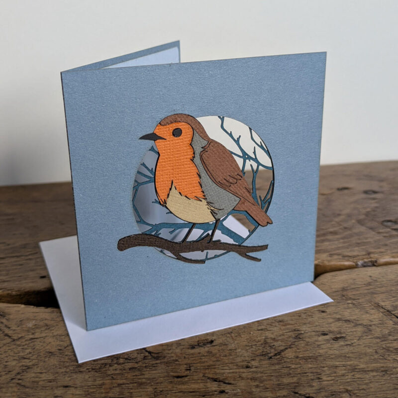 Robin Christmas cards - set of 6